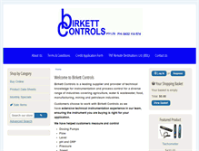 Tablet Screenshot of birkettcontrols.com.au